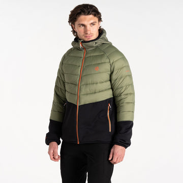 Torrek Hybrid - Herren Jacke | recycelter hochwertiger Stretchstoff - Olive Olivine Green Bild 1