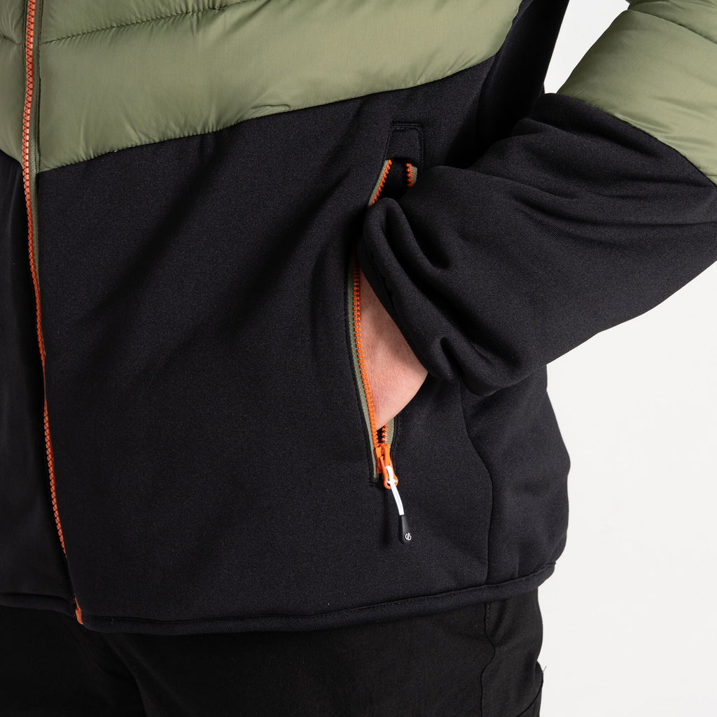 Torrek Hybrid - Herren Jacke | recycelter hochwertiger Stretchstoff - Olive Olivine Green Bild 4