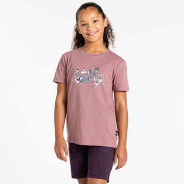 Trailblazer II Tee - Kinder T-Shirt | aus Baumwolle - Violett Mauve Bild 1