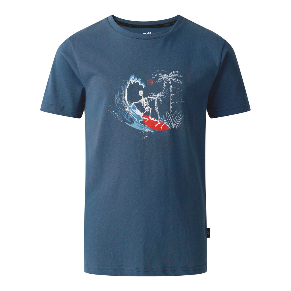 Trailblazer II Tee - Kinder T-Shirt | aus Baumwolle - Blau MnltDm/PhBlm Bild 1