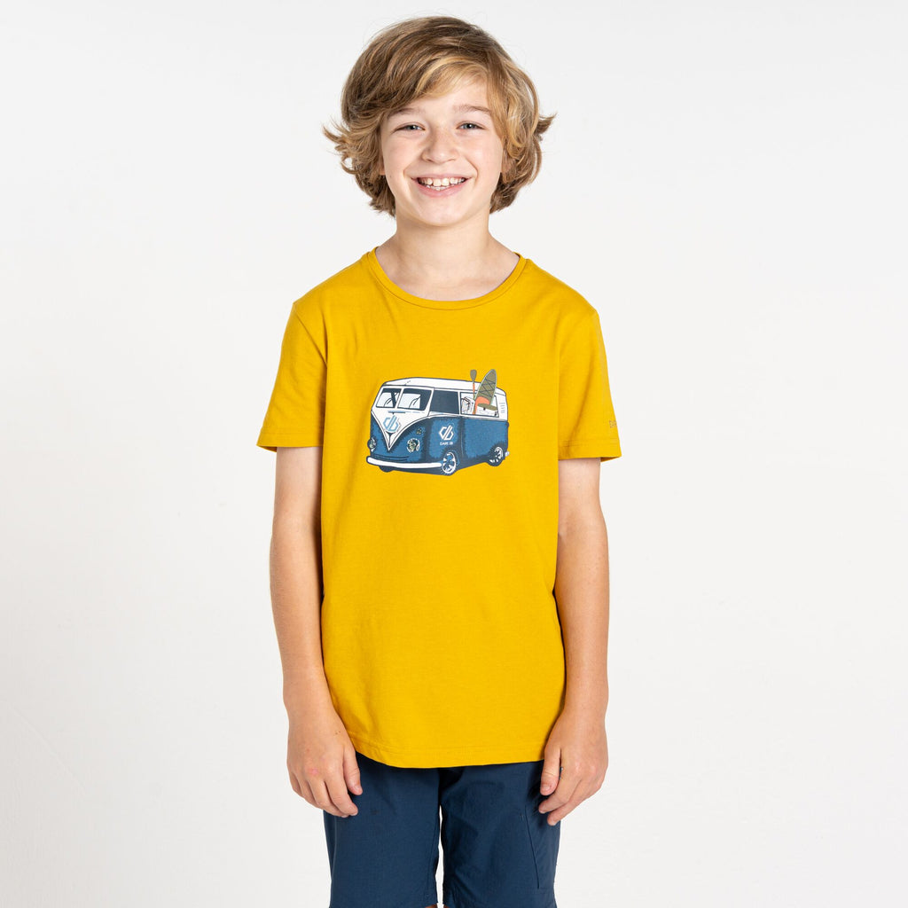Trailblazer II Tee - Kinder T-Shirt | aus Baumwolle - Gelb Yellow Gold Bild 1