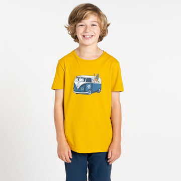 Trailblazer II Tee - Kinder T-Shirt | aus Baumwolle - Gelb Yellow Gold Bild 1