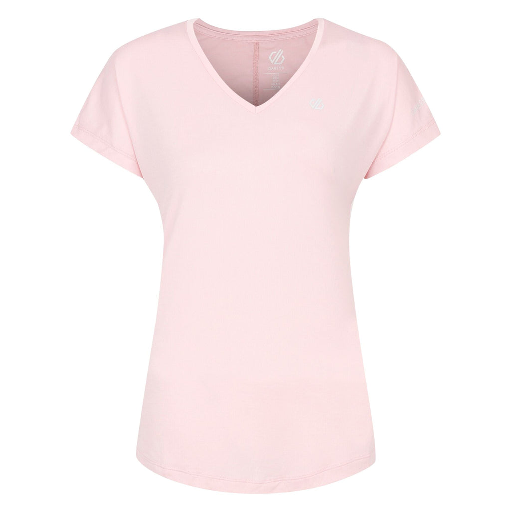 Vigilant Tee - Damen T-Shirt | leicht und schnell trocknend - Rosa Crystal Rose Bild 3
