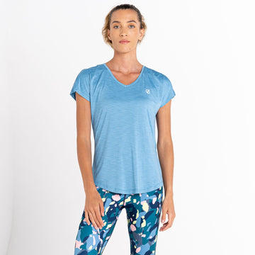 Vigilant Tee - Damen T-Shirt | leicht und schnell trocknend - Blau Niagra Blue Bild 1