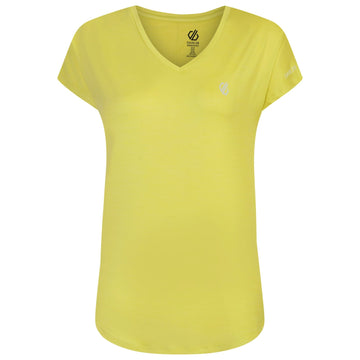 Vigilant Tee - Damen T-Shirt | leicht und schnell trocknend - Gelb Yellow Plum Bild 1