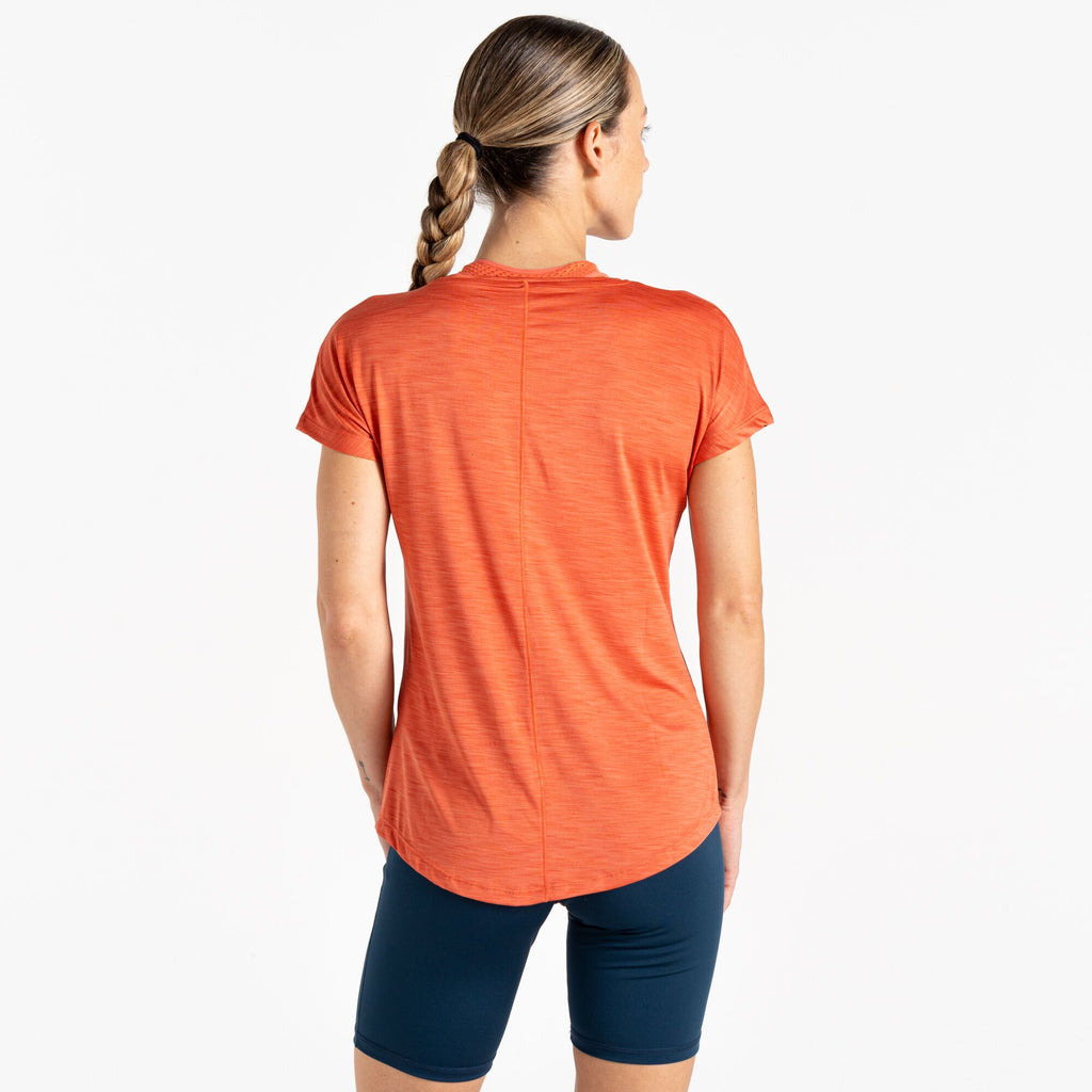 Vigilant Tee - Damen T-Shirt | V-Ausschnitt - Orange Burnt Sienna Bild 2