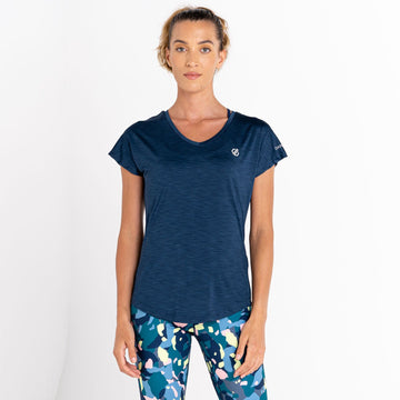 Vigilant Tee - Damen T-Shirt | leicht und schnell trocknend - Blau MoonLt Denim Bild 1