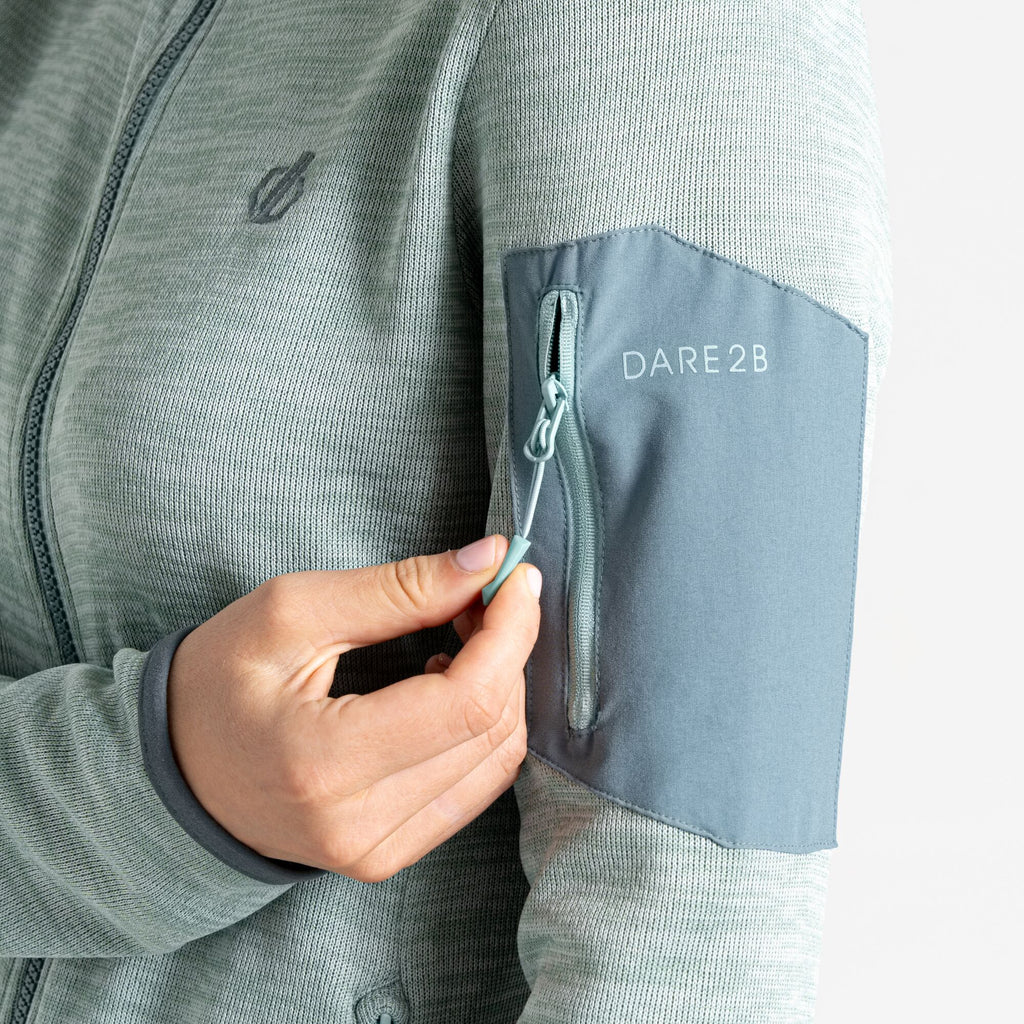 Womens Torrek Fleece - Damen Midlayer | Reißverschlusstaschen - Blau Aquif/PchBlm Bild 6