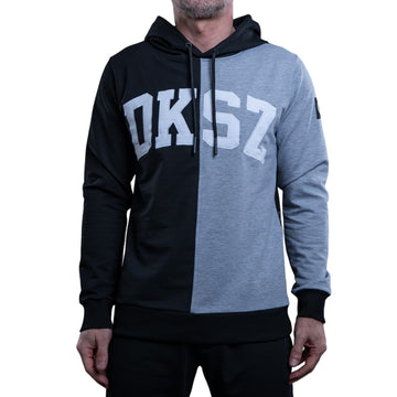 Hoodie - Herren Hoodie | aus Baumwolle - Schwarz-Grau greymel Bild 1