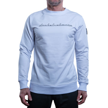 Sweatshirt - Herren Sweatshirt | aus Baumwolle - Weiß white Bild 1
