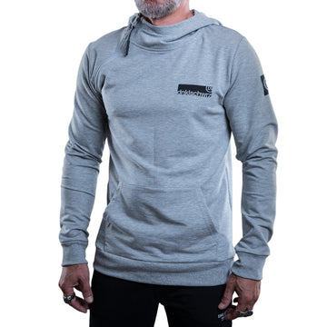 Zip-Hoodie - Herren Hoodie | aus Baumwolle - Grau grey Bild 1