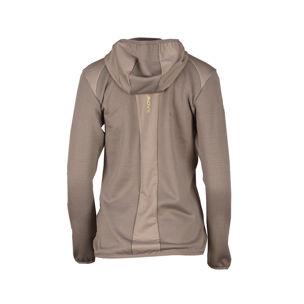 LADY JACKET WAFFLE BICOLOUR - Damen Zip-Jacke | weich und angenehm - Grau platin Bild 2