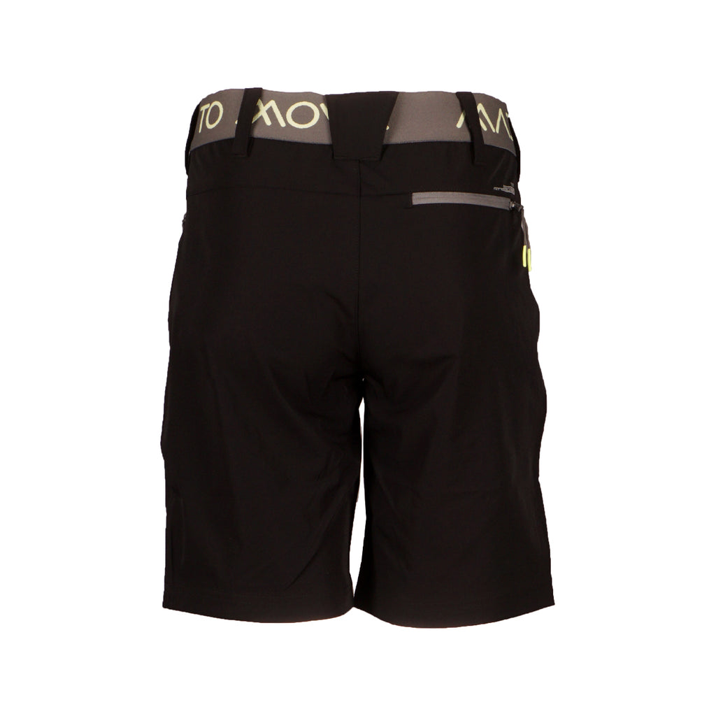 LADY SHORT OUTDOOR - Damen Wandershort | atmungsaktiv - Schwarz black Bild 3