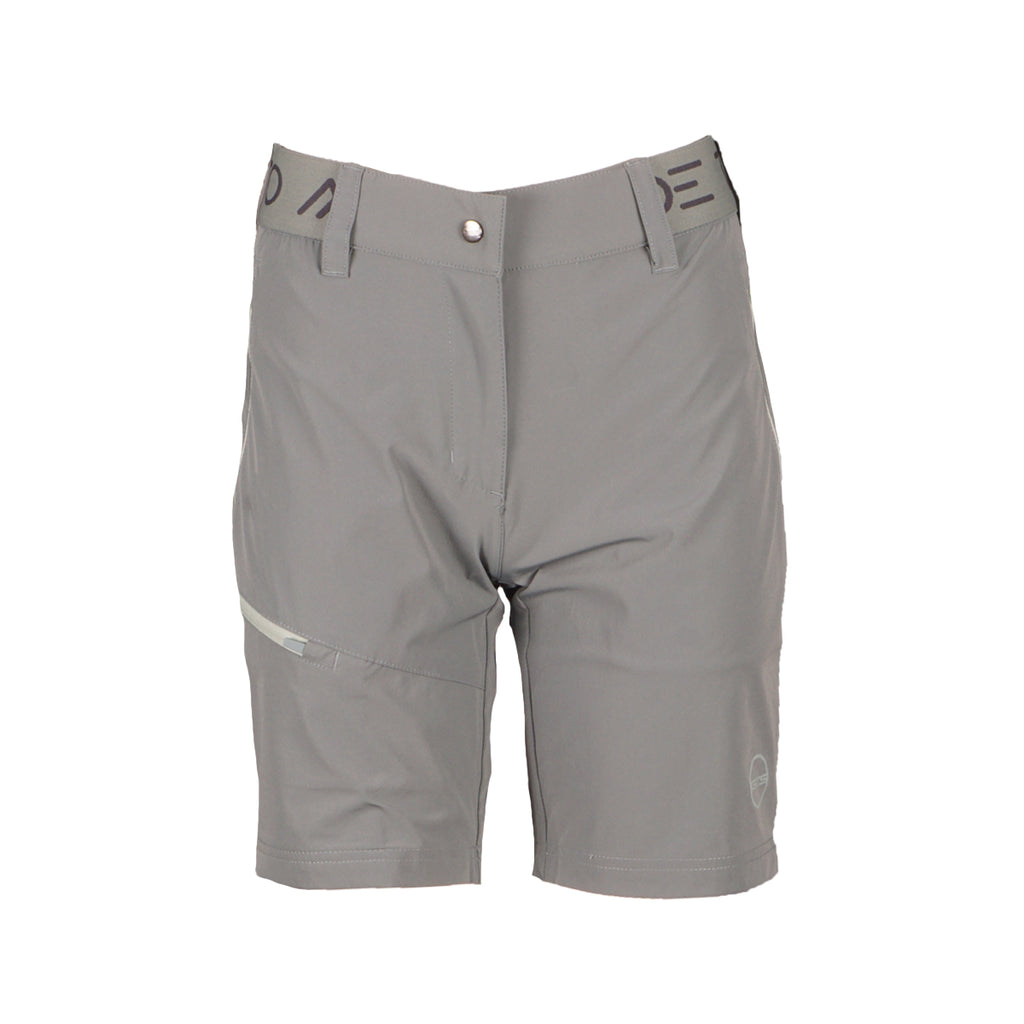 LADY SHORT OUTDOOR - Damen Wandershort | atmungsaktiv - Grau steel Bild 1