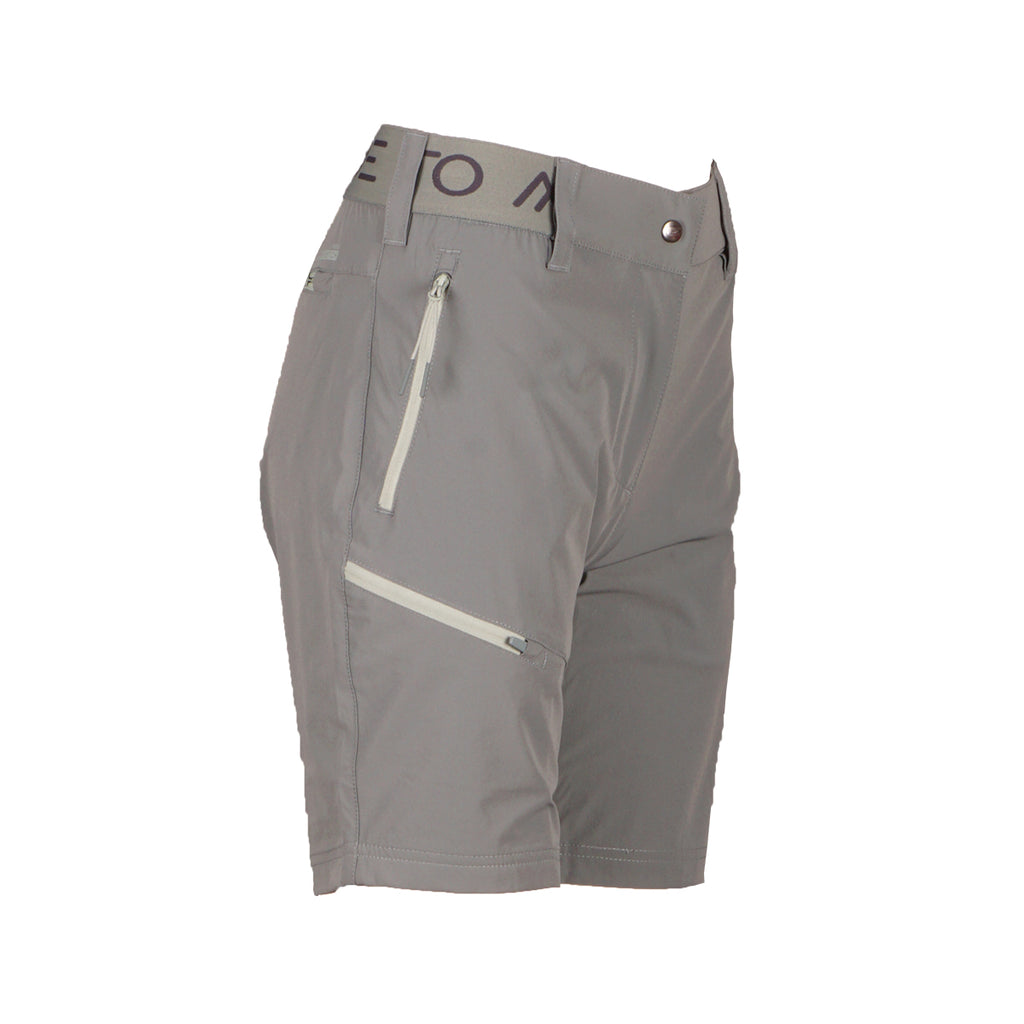 LADY SHORT OUTDOOR - Damen Wandershort | atmungsaktiv - Grau steel Bild 2