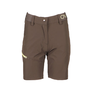 LADY SHORT OUTDOOR - Damen Wandershort | atmungsaktiv - Grün mud Bild 1