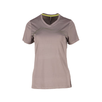 LADY T-SHIRT FUNCTIONAL - Damen T-Shirt | elastisch - Grau grey Bild 1