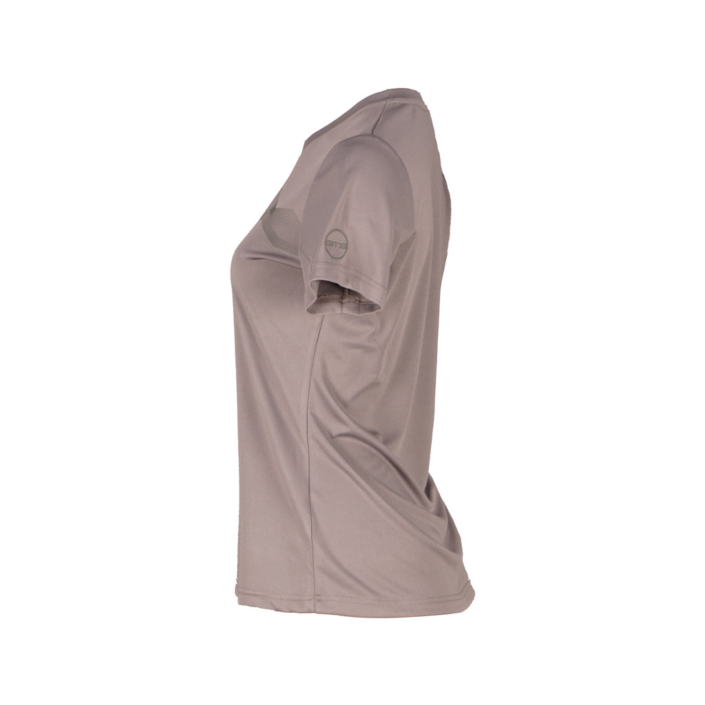 LADY T-SHIRT FUNCTIONAL - Damen T-Shirt | elastisch - Grau grey Bild 3