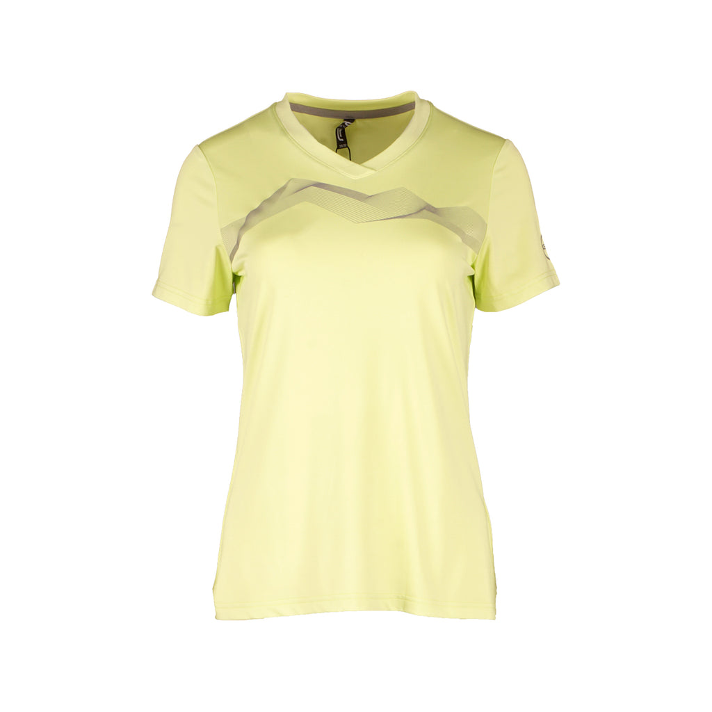 LADY T-SHIRT FUNCTIONAL - Damen T-Shirt | elastisch - Gelb lemon Bild 1