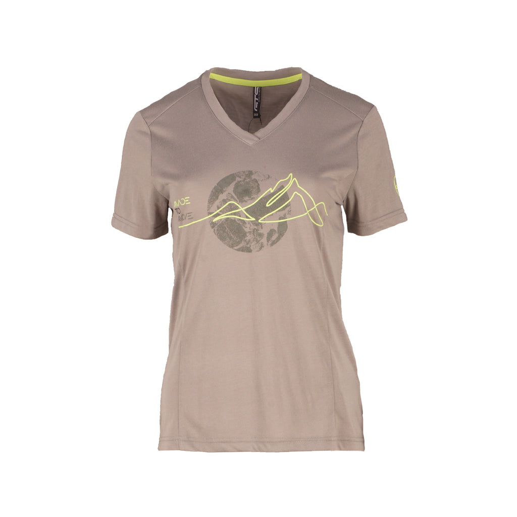 LADY T-SHIRT RAYON Damen T-Shirt | weiches Material - Grau grey Bild 1