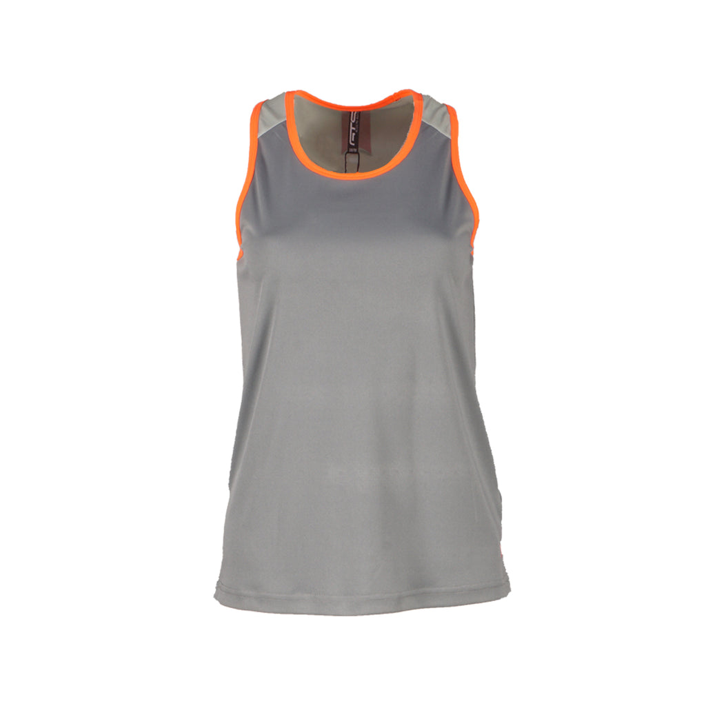 LADY TANK TOP FUNCTIONAL - Damen T-Shirt | schnelltrocknend - Grau steel Bild 1