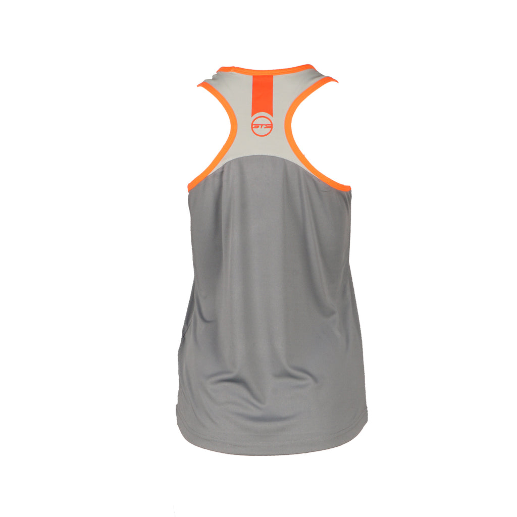 LADY TANK TOP FUNCTIONAL - Damen T-Shirt | schnelltrocknend - Grau steel Bild 2