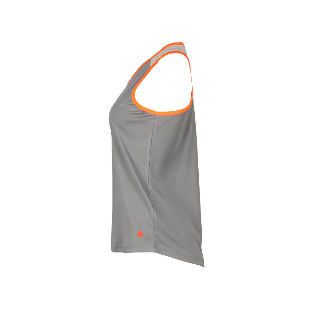 LADY TANK TOP FUNCTIONAL - Damen T-Shirt | schnelltrocknend - Grau steel Bild 3