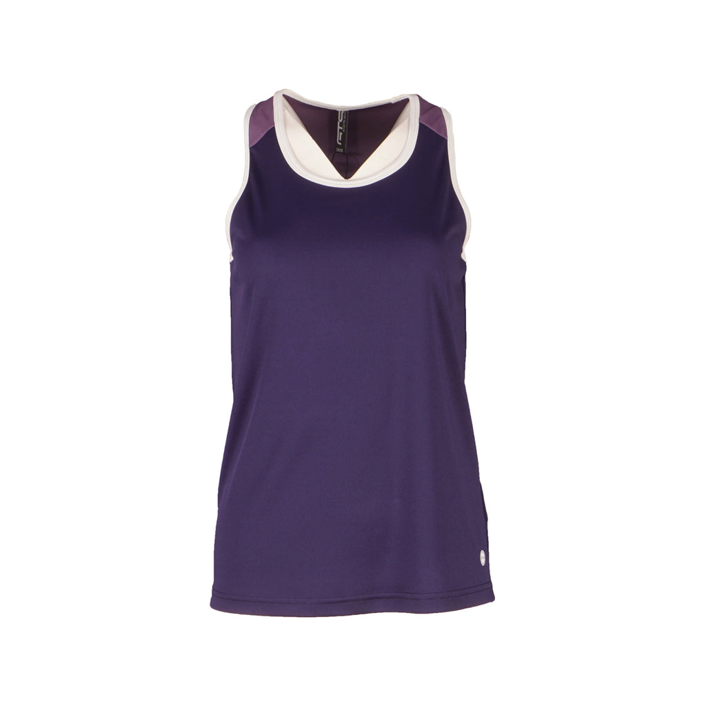 LADY TANK TOP FUNCTIONAL - Damen T-Shirt | schnelltrocknend - Lila blackberry Bild 1
