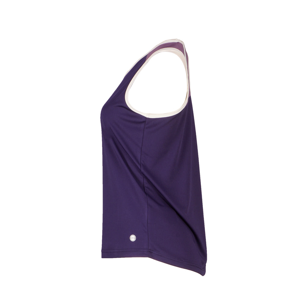 LADY TANK TOP FUNCTIONAL - Damen T-Shirt | schnelltrocknend - Lila blackberry Bild 3