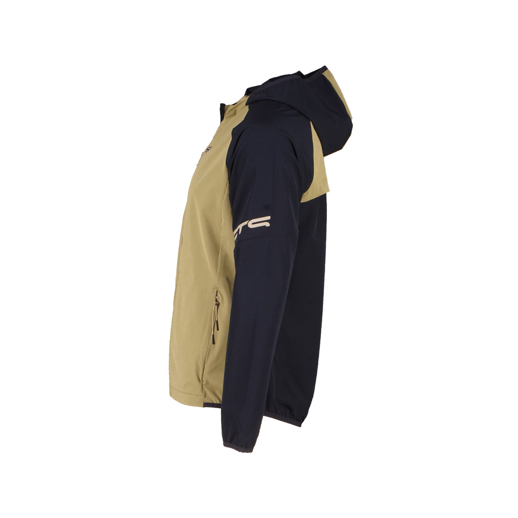 MAN JACKET LIGHT HOODIE - Herren Zip-Jacke | Belüftung am Rücken - Grün khaki Bild 2