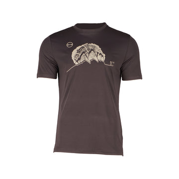 MAN T-SHIRT FUNCTIONAL - Herren T-Shirt | schnell trocknend - Grau graphite Bild 1
