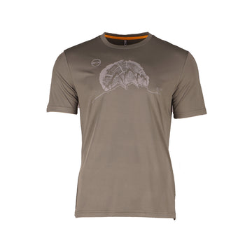 MAN T-SHIRT FUNCTIONAL - Herren T-Shirt | schnell trocknend - Grau platin Bild 1