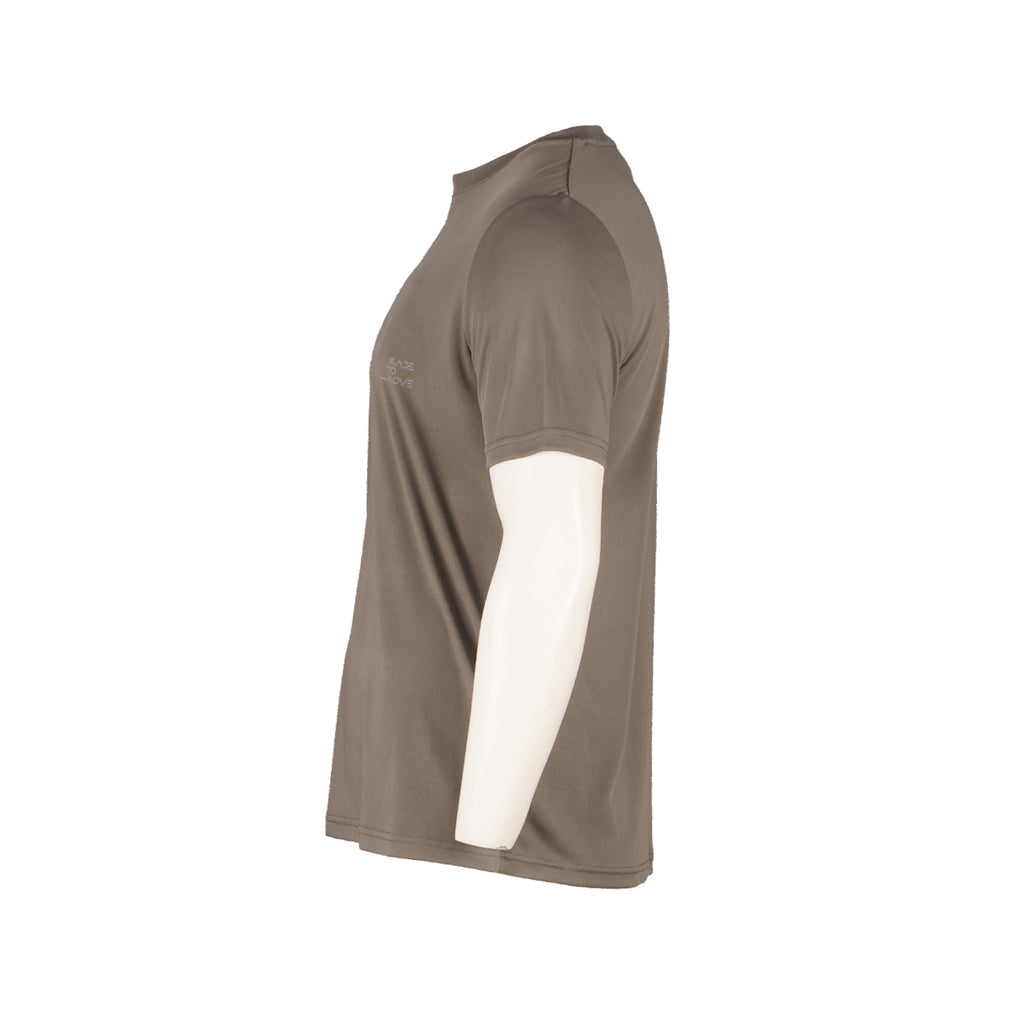 MAN T-SHIRT FUNCTIONAL - Herren T-Shirt | schnell trocknend - Grau platin Bild 3