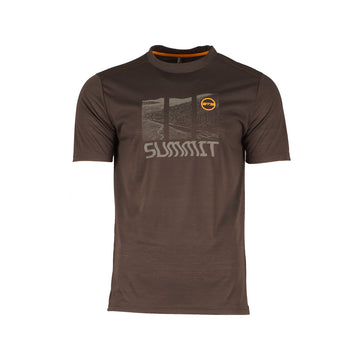 MAN T-SHIRT RAYON - Herren T-Shirt | weiches Material - Braun mud Bild 1