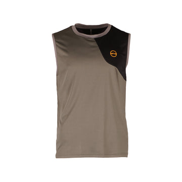 MAN TANK TOP FUNCTIONAL - Herren T-Shirt ärmellos | schnell trocknend - Grau platin Bild 1