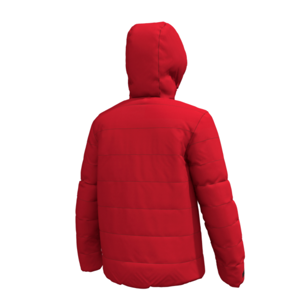 Mellow M Ski Puffer Jacket - Herren Skijacke | mit Skipass-Tasche - Rot Halti Red Bild 3