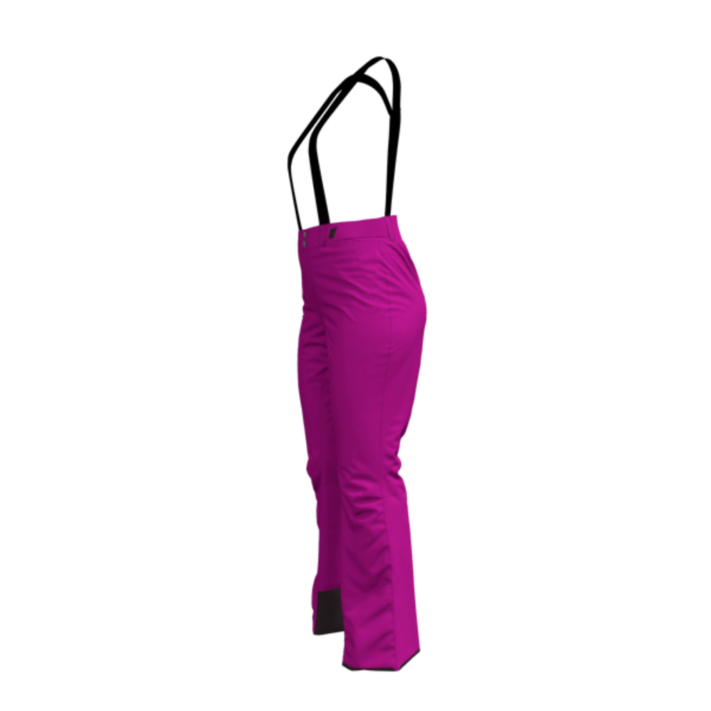 W Trusty DX Ski Pants - Damen Skihose | verstellbarer Komfortbund - Pink Prima Pink Bild 2