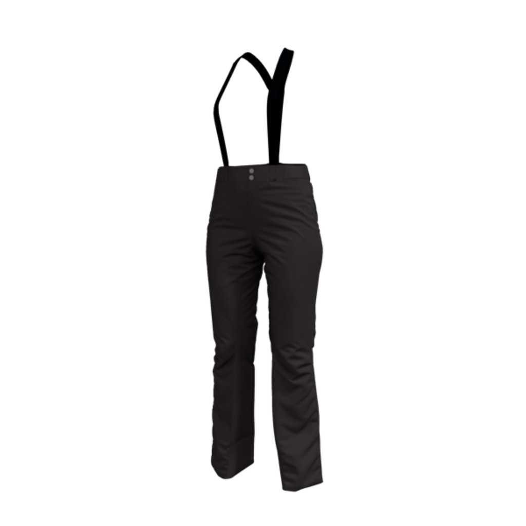 W Trusty DX Ski Pants - Damen Skihose | verstellbarer Komfortbund - Schwarz Black Bild 1