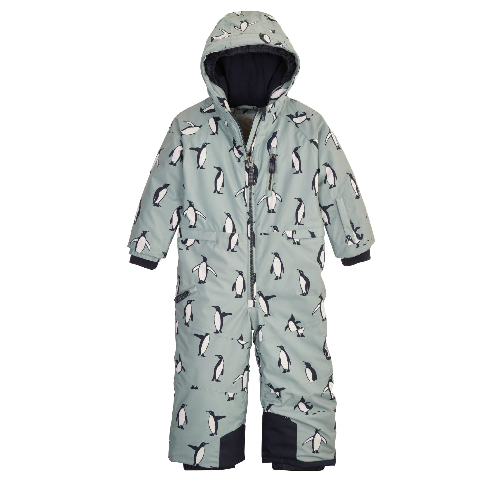 FISW 26 MNS ONPC Kinder Skioverall mit Grow-Up-Funktion Grün