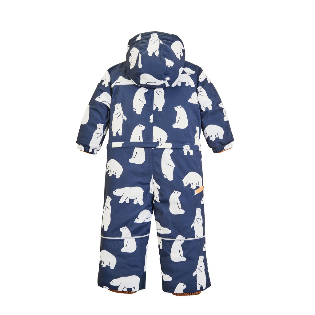 FISW 33 MNS ONPC - Kinder Skioverall | mit verschweißten Nähten - Blau-Weiß dunkelblau Bild 2