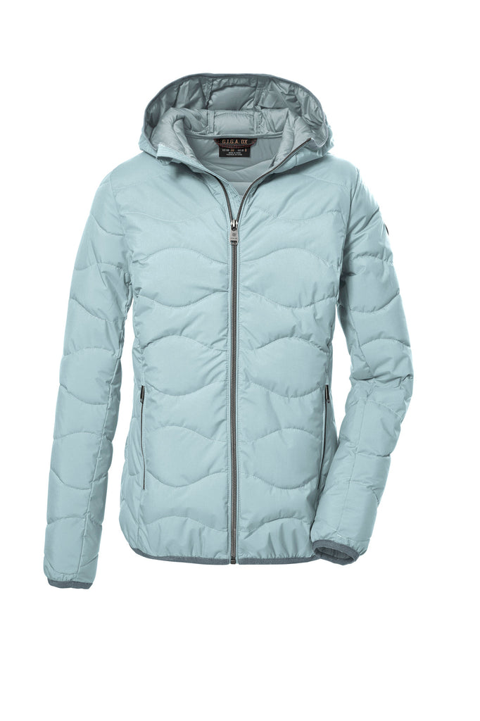 GW 21 QLTD JCKT - Damen Jacke | in Daunenoptik - Hellblau light aquaverde Bild 1