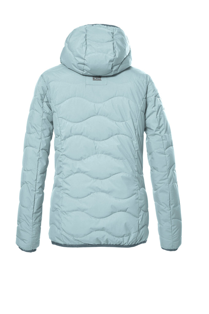 GW 21 QLTD JCKT - Damen Jacke | in Daunenoptik - Hellblau light aquaverde Bild 2