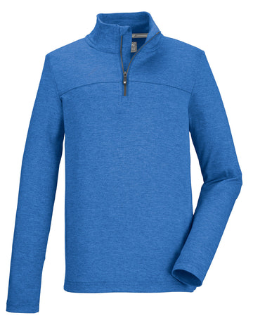 KSW 185 LS SHRT - Kinder Midlayer | mit Stehkragen - Blau blau Bild 1