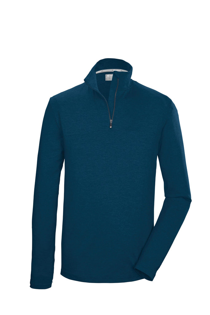KSW 95 LS SHRT - Herren Midlayer | mit Stehkragen - Blau dunkelpetrol Bild 1