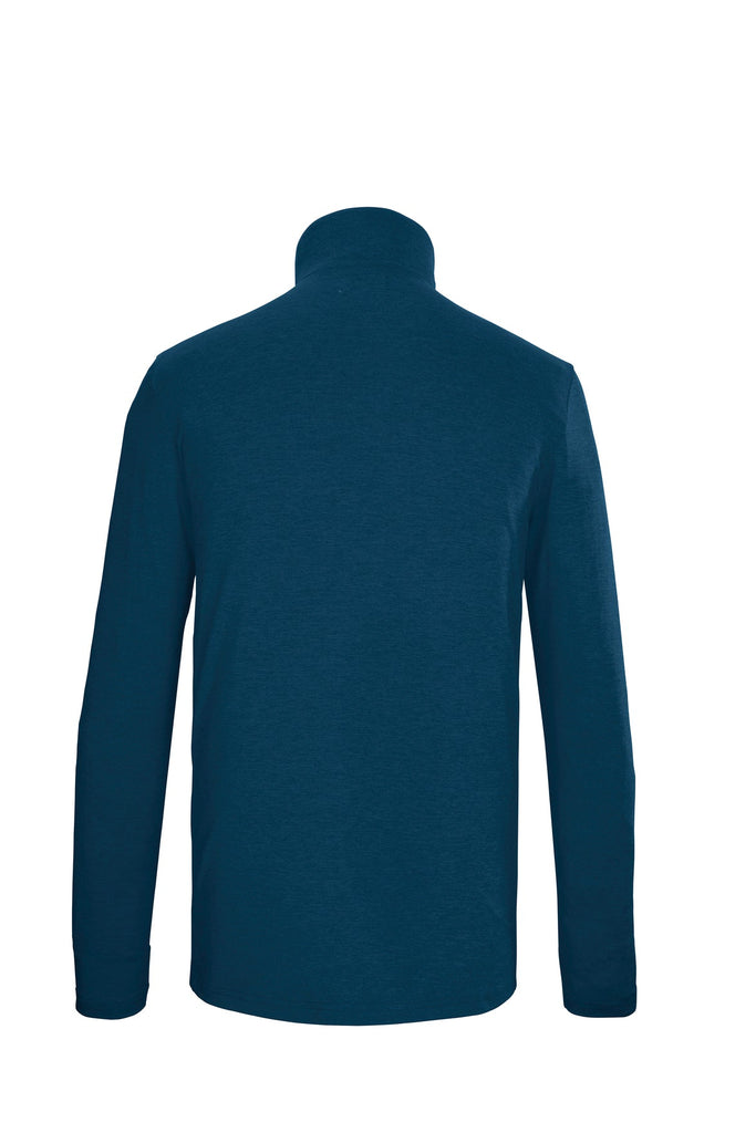 KSW 95 LS SHRT - Herren Midlayer | mit Stehkragen - Blau dunkelpetrol Bild 2