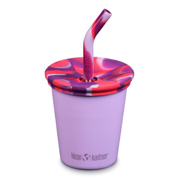 Kid Cup w Straw Lid - Kindertrinkbecher | auslaufsicher - Lila Crocus Petal Bild 1