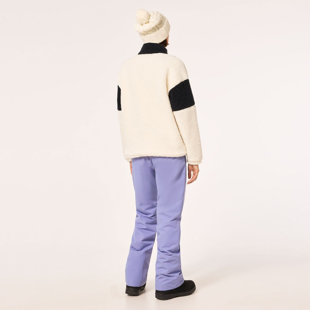 TNP EMBER HALF ZIP RC FLEECE - Damen Jacke | elastische Bündchen - Weiß Arctic White Bild 2