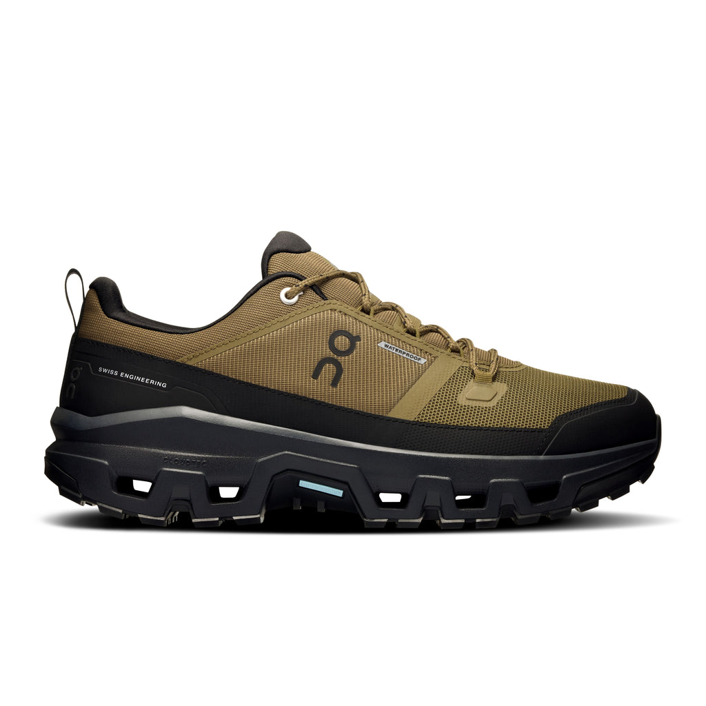 CLOUDROCK LOW WP - Herren Wanderschuh- und Freizeitschuh | wasserdicht - Grün-Schwarz HUNTER | BLACK Bild 1
