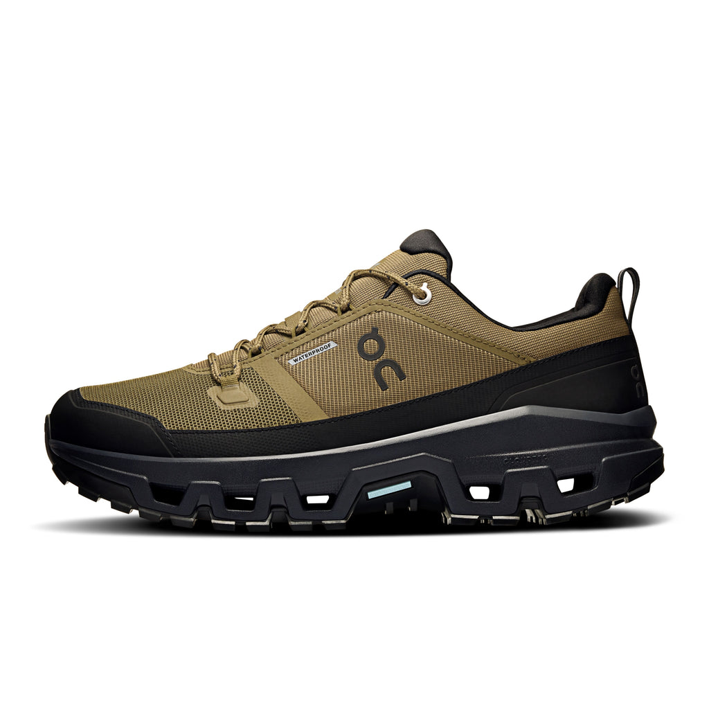 CLOUDROCK LOW WP - Herren Wanderschuh- und Freizeitschuh | wasserdicht - Grün-Schwarz HUNTER | BLACK Bild 2