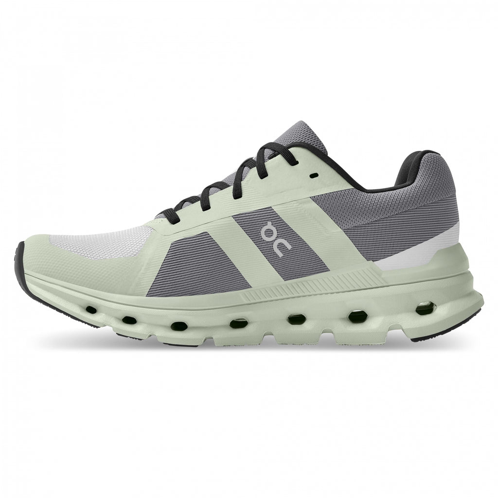 Cloudrunner - Damen Lauf- und Freizeitschuh | Breiter für mehr Stabilität - Grau-Mint FROST | ALOE Bild 2